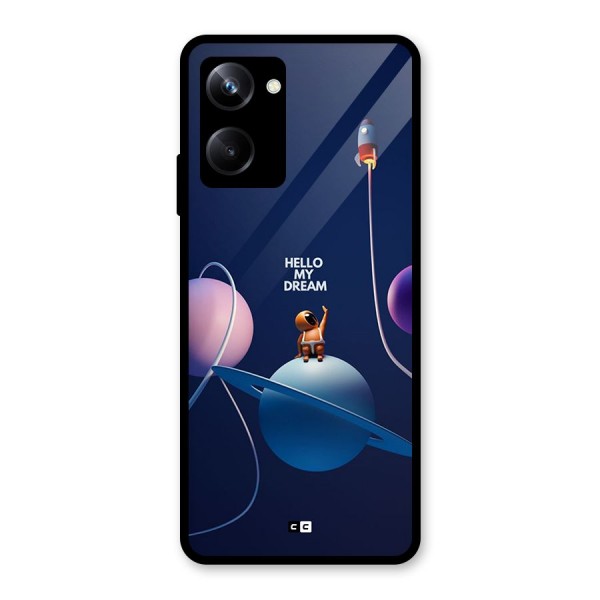 Hello My Dream Glass Back Case for Realme 10 Pro