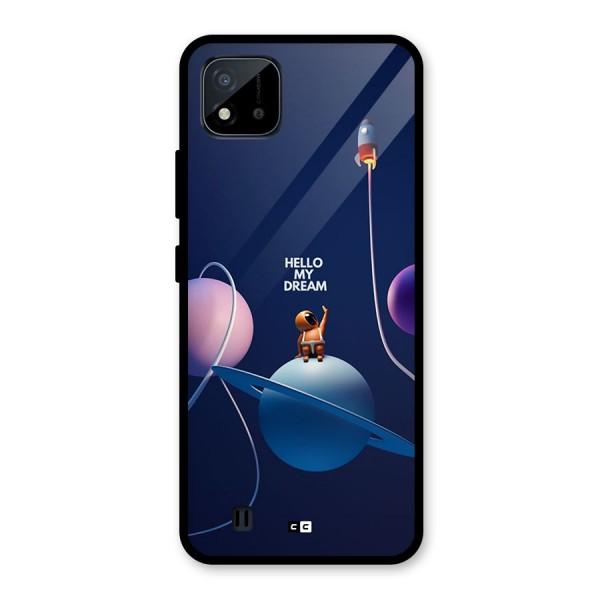 Hello My Dream Glass Back Case for Realme C11 2021