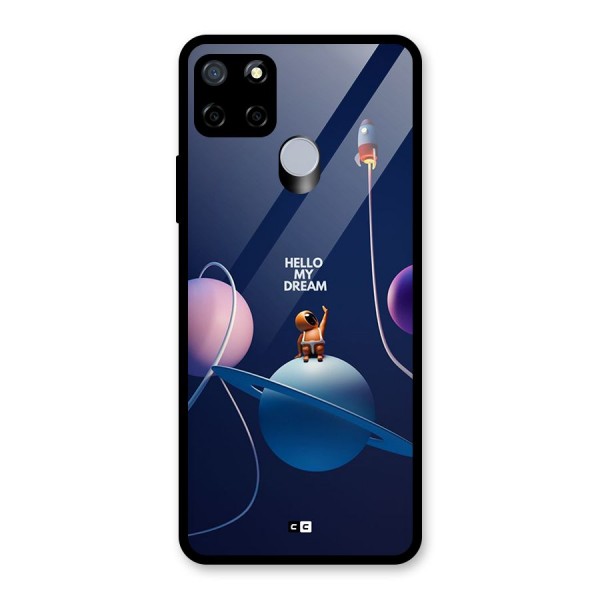 Hello My Dream Glass Back Case for Realme C15