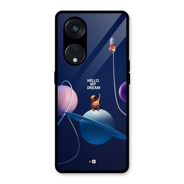 Hello My Dream Glass Back Case for Reno8 T 5G