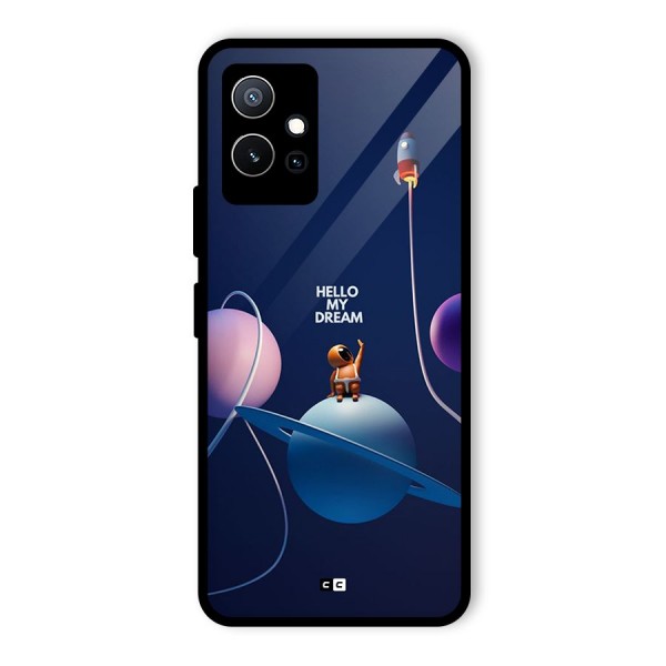 Hello My Dream Glass Back Case for Vivo T1 5G