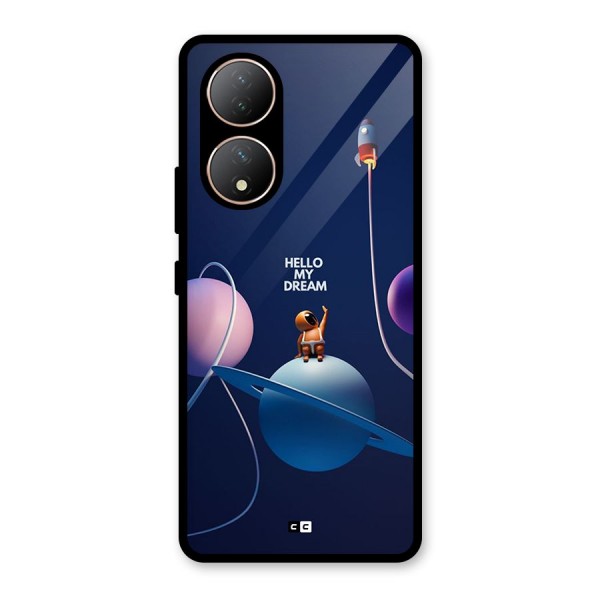 Hello My Dream Glass Back Case for Vivo T2