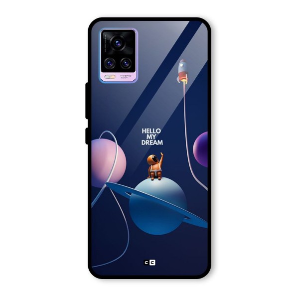 Hello My Dream Glass Back Case for Vivo V20 Pro