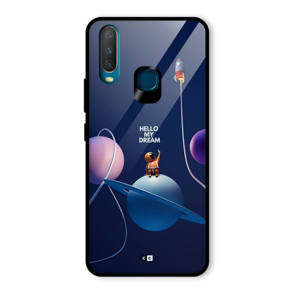 Hello My Dream Glass Back Case for Vivo Y12