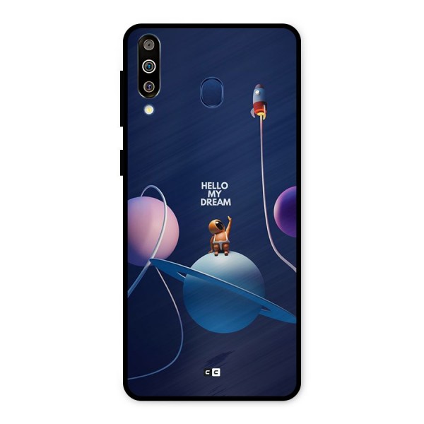 Hello My Dream Metal Back Case for Galaxy M30