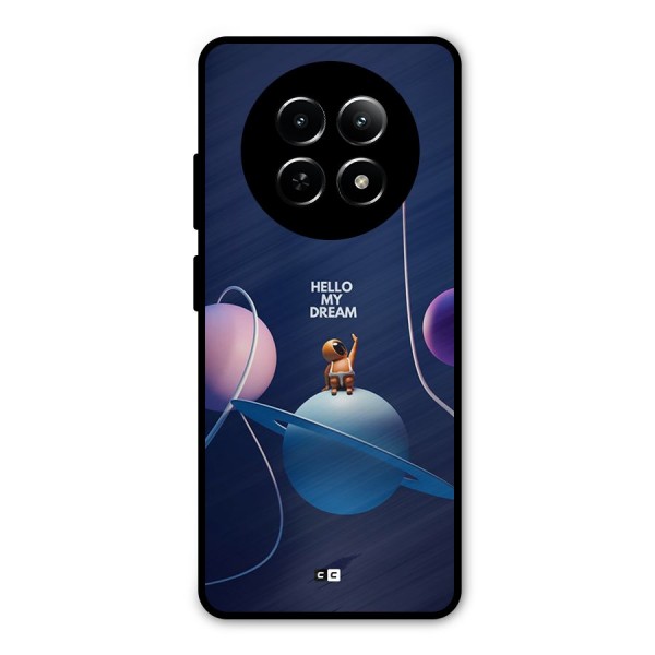 Hello My Dream Metal Back Case for Realme 12 5G