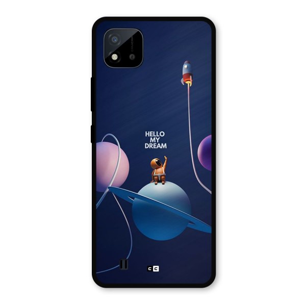 Hello My Dream Metal Back Case for Realme C11 2021