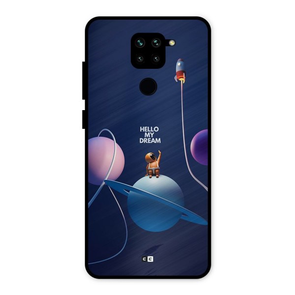 Hello My Dream Metal Back Case for Redmi Note 9