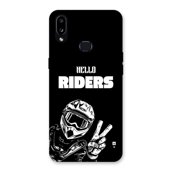 Hello Riders Back Case for Galaxy A10s