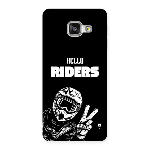 Hello Riders Back Case for Galaxy A3 (2016)