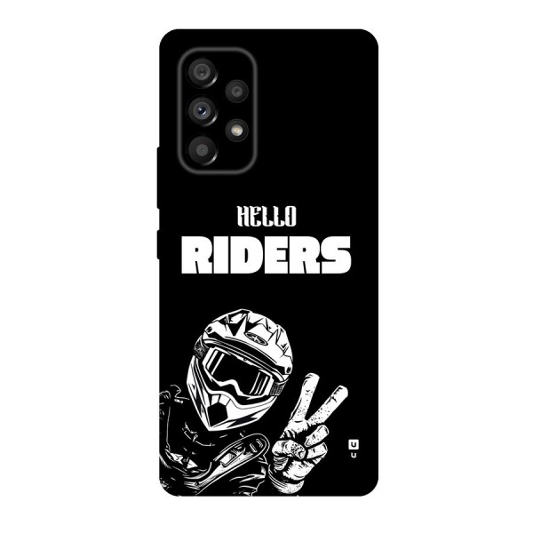 Hello Riders Back Case for Galaxy A53 5G