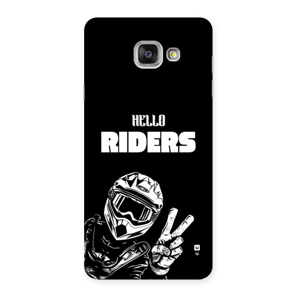 Hello Riders Back Case for Galaxy A7 (2016)