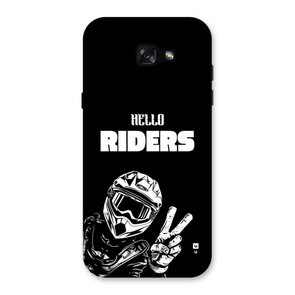 Hello Riders Back Case for Galaxy A7 (2017)