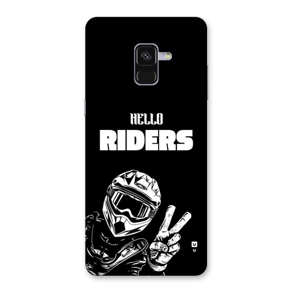 Hello Riders Back Case for Galaxy A8 Plus