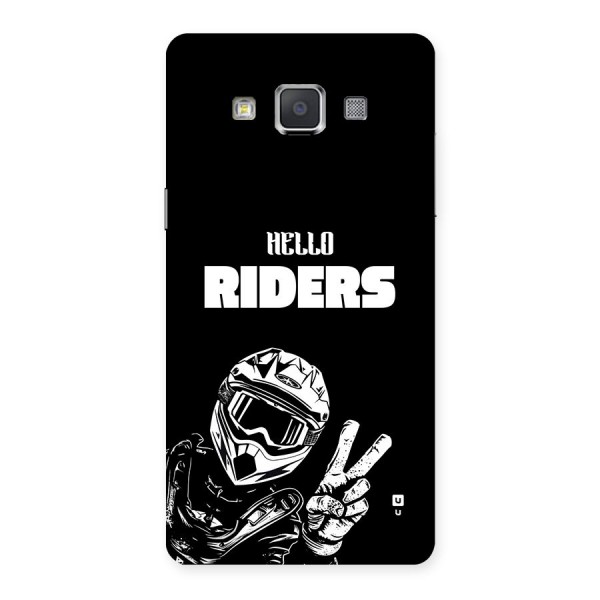 Hello Riders Back Case for Galaxy Grand 3