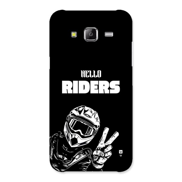 Hello Riders Back Case for Galaxy J5