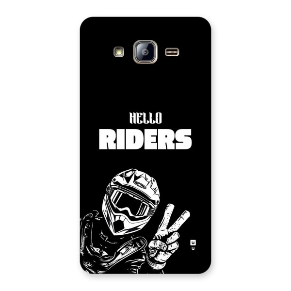 Hello Riders Back Case for Galaxy On5