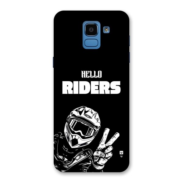 Hello Riders Back Case for Galaxy On6