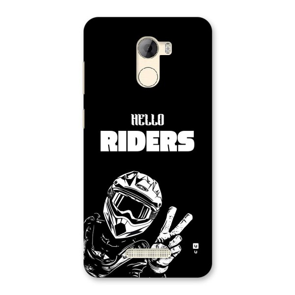 Hello Riders Back Case for Gionee A1 LIte