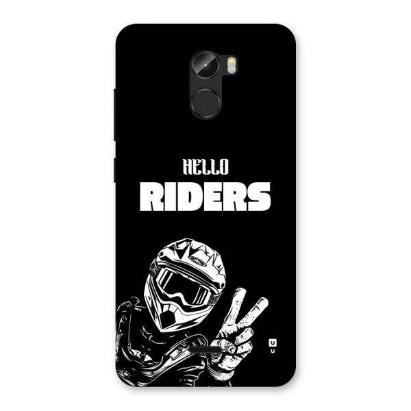 Hello Riders Back Case for Gionee X1