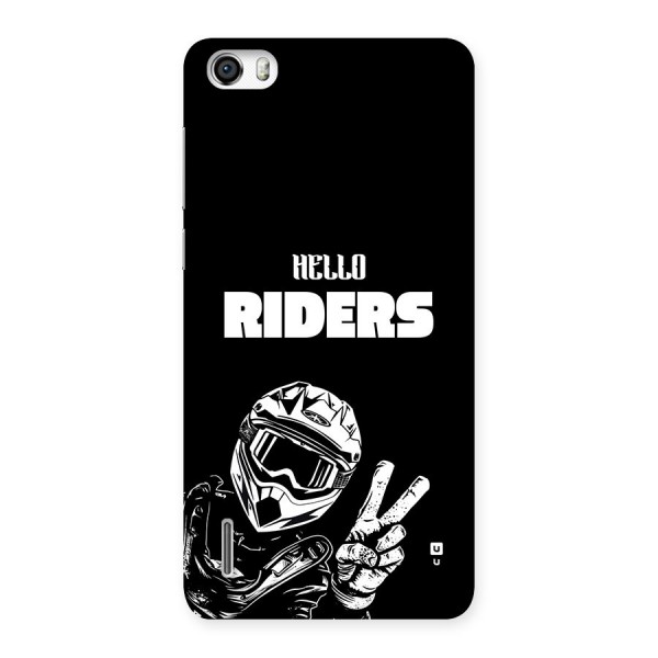 Hello Riders Back Case for Honor 6