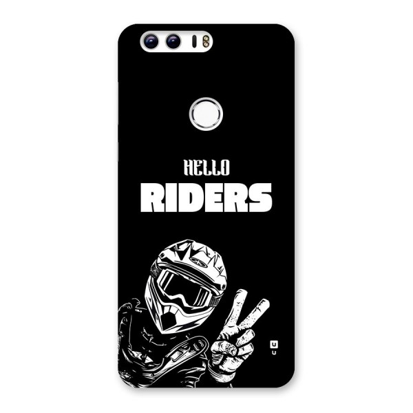 Hello Riders Back Case for Honor 8