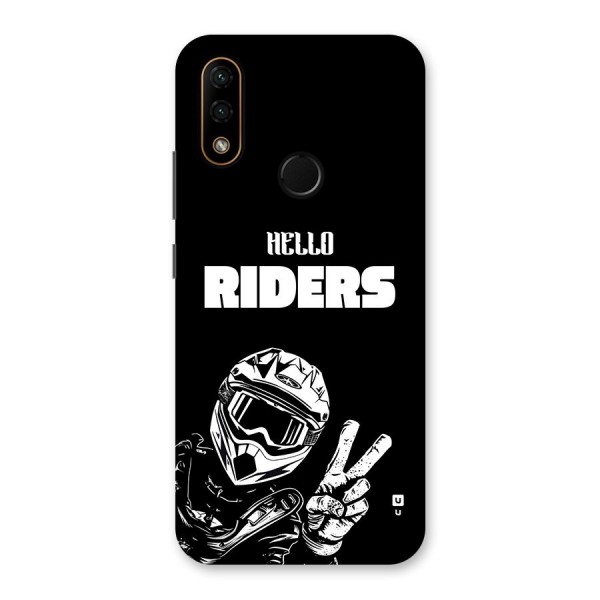 Hello Riders Back Case for Lenovo A6 Note