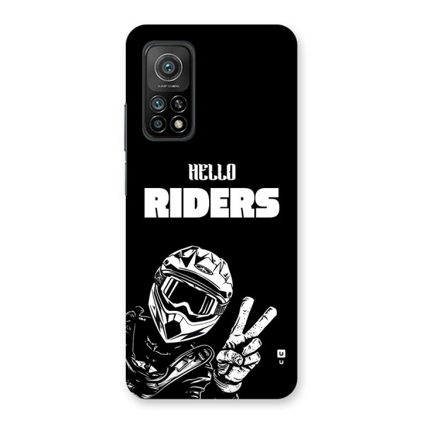 Hello Riders Back Case for Mi 10T Pro 5G