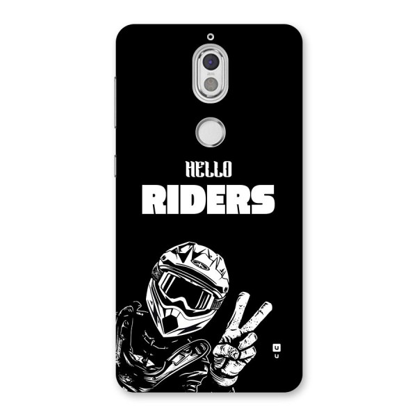 Hello Riders Back Case for Nokia 7