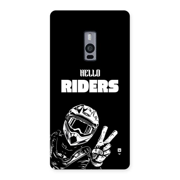 Hello Riders Back Case for OnePlus 2