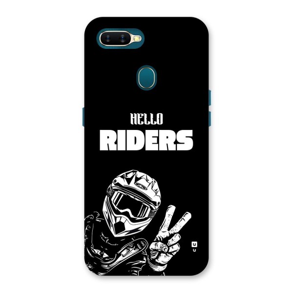 Hello Riders Back Case for Oppo A11k