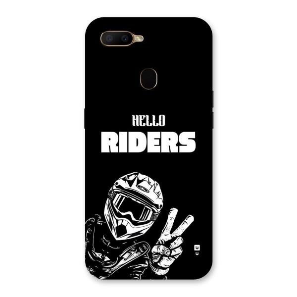 Hello Riders Back Case for Oppo A5s