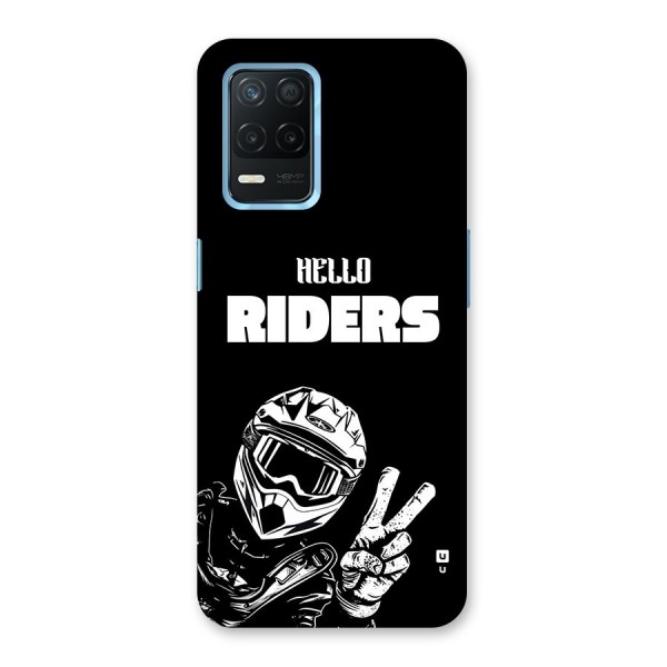 Hello Riders Back Case for Realme 8 5G