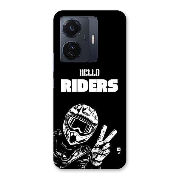 Hello Riders Back Case for Vivo iQOO Z6 Pro