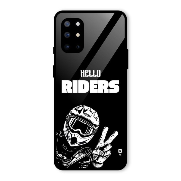 Hello Riders Glass Back Case for OnePlus 8T