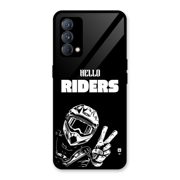 Hello Riders Glass Back Case for Realme GT Master Edition