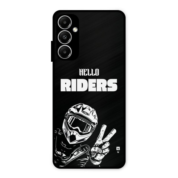 Hello Riders Metal Back Case for Galaxy A05s