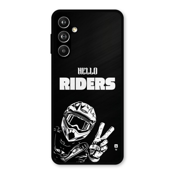 Hello Riders Metal Back Case for Galaxy F54