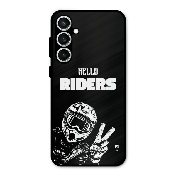 Hello Riders Metal Back Case for Galaxy S23 FE