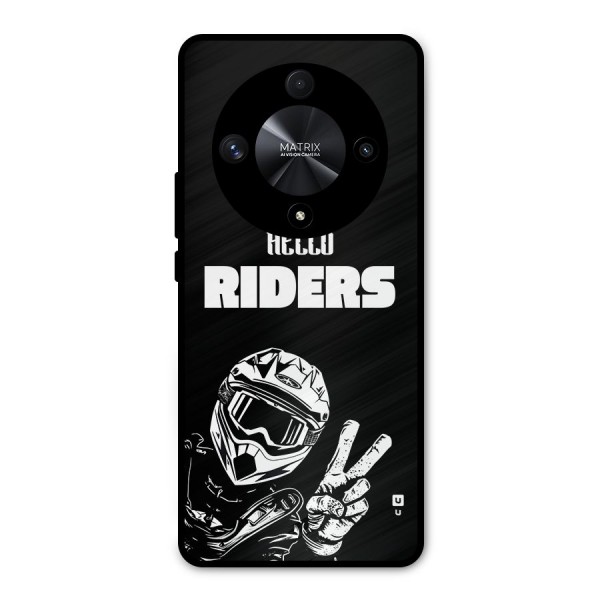 Hello Riders Metal Back Case for Honor X9b