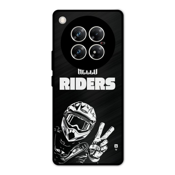 Hello Riders Metal Back Case for Infinix Zero 40 5G