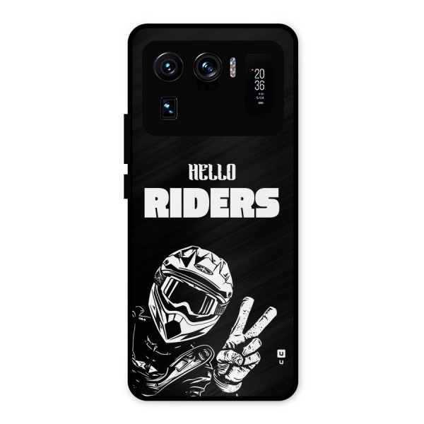 Hello Riders Metal Back Case for Mi 11 Ultra