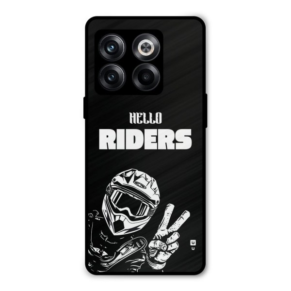 Hello Riders Metal Back Case for OnePlus 10T