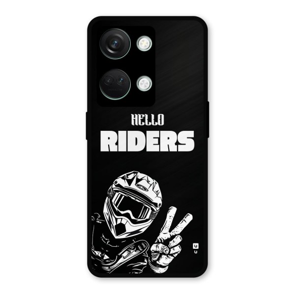 Hello Riders Metal Back Case for OnePlus Nord 3