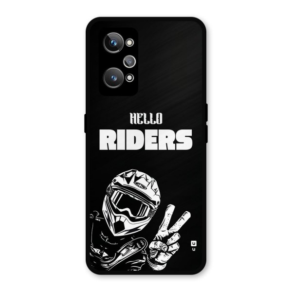 Hello Riders Metal Back Case for Realme GT 2