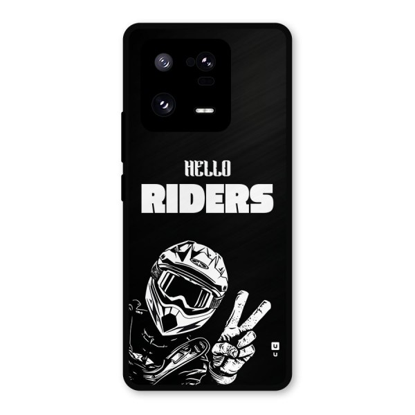 Hello Riders Metal Back Case for Xiaomi 13 Pro