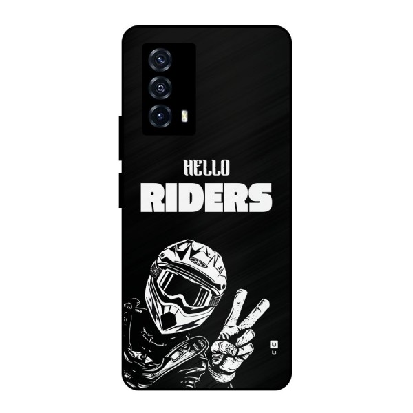 Hello Riders Metal Back Case for iQOO Z5