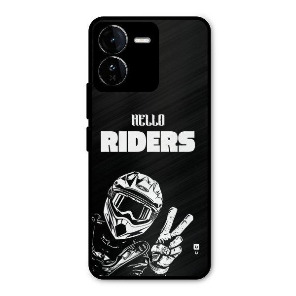 Hello Riders Metal Back Case for iQOO Z9