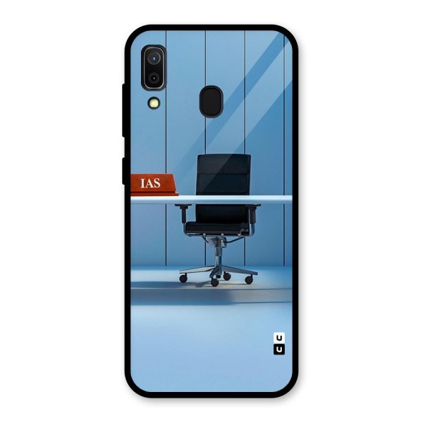 High Chair Glass Back Case for Galaxy A30