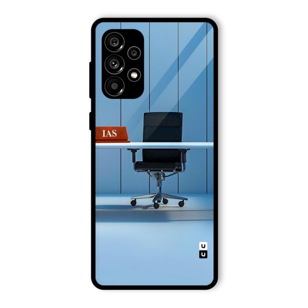 High Chair Glass Back Case for Galaxy A73 5G